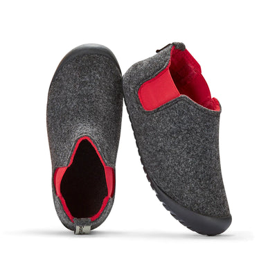 Botines Brumby Slipper Charcoal Red