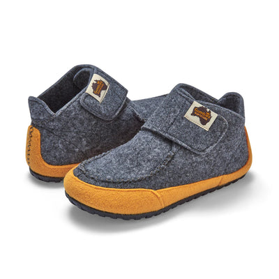 Botines Quokka Slippers Charcoal & Grey