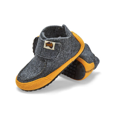 Botines Quokka Slippers Charcoal & Grey