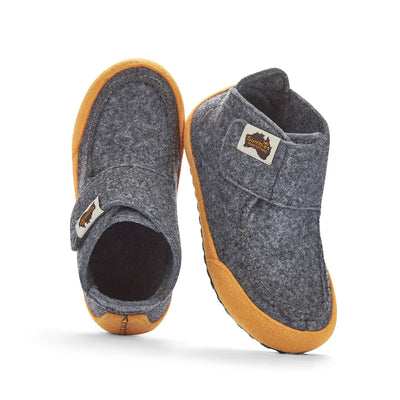 Botines Quokka Slippers Charcoal & Grey