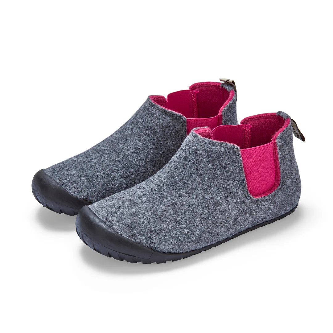 Botines Brumby Slipper Grey & Pink