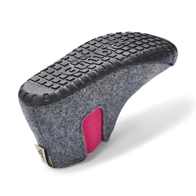 Botines Brumby Slipper Grey & Pink