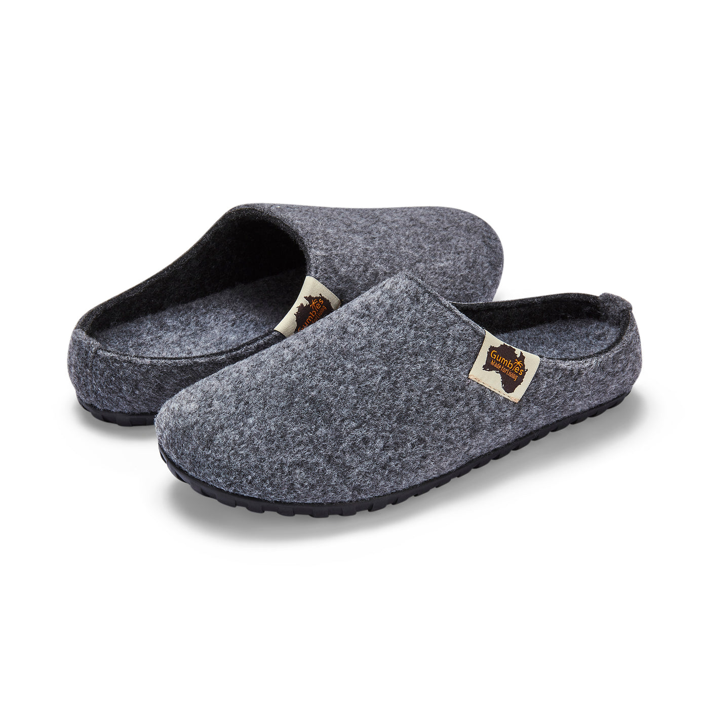 Pantuflas Outback Slippers Grey & Charcoal