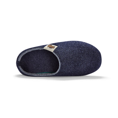 Pantuflas Outback Slippers Navy Grey