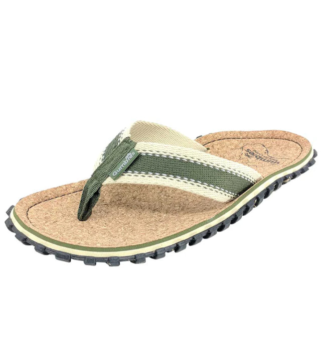 Sandalias Corker Flip-Flops Khaki