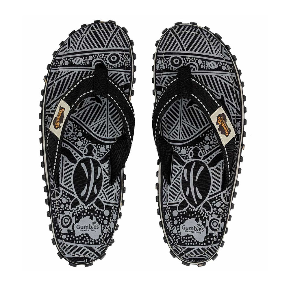 Sandalias Islander Flip- Flops Black Signature